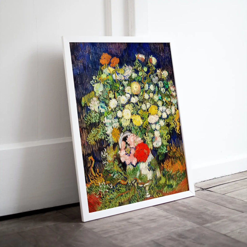 Included artwork preview showing first selection of artworks from Vincent van Gogh Bouquet of Flowers in Vase Printable Famous Art Prints. Instant Download van Gogh Still Life Print. Vintage Floral Fine Art.