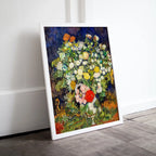 Included artwork preview showing first selection of artworks from Vincent van Gogh Bouquet of Flowers in Vase Printable Famous Art Prints. Instant Download van Gogh Still Life Print. Vintage Floral Fine Art.