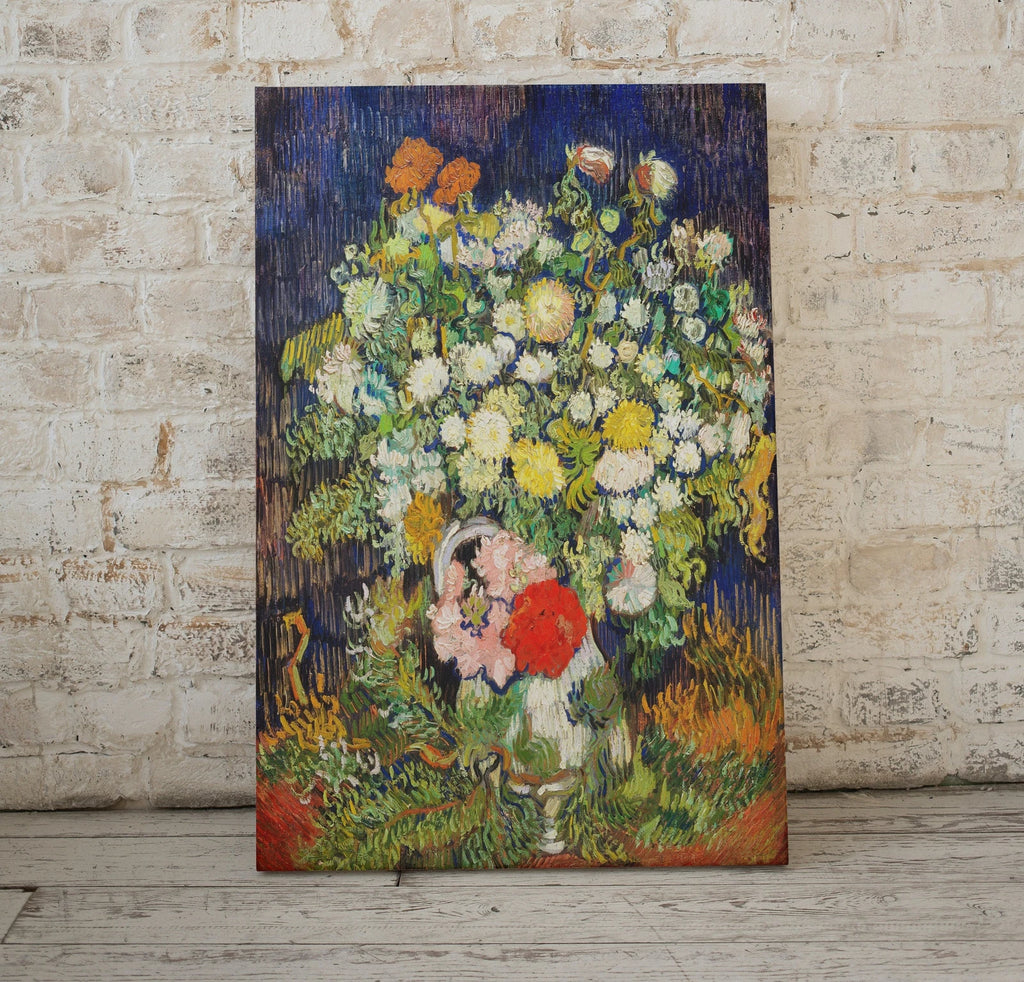 Second included artwork preview from Vincent van Gogh Bouquet of Flowers in Vase Printable Famous Art Prints. Instant Download van Gogh Still Life Print. Vintage Floral Fine Art featuring various scenes.