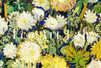 Detail view of artwork from Vincent van Gogh Bouquet of Flowers in Vase Printable Famous Art Prints. Instant Download van Gogh Still Life Print. Vintage Floral Fine Art. (variation 2)