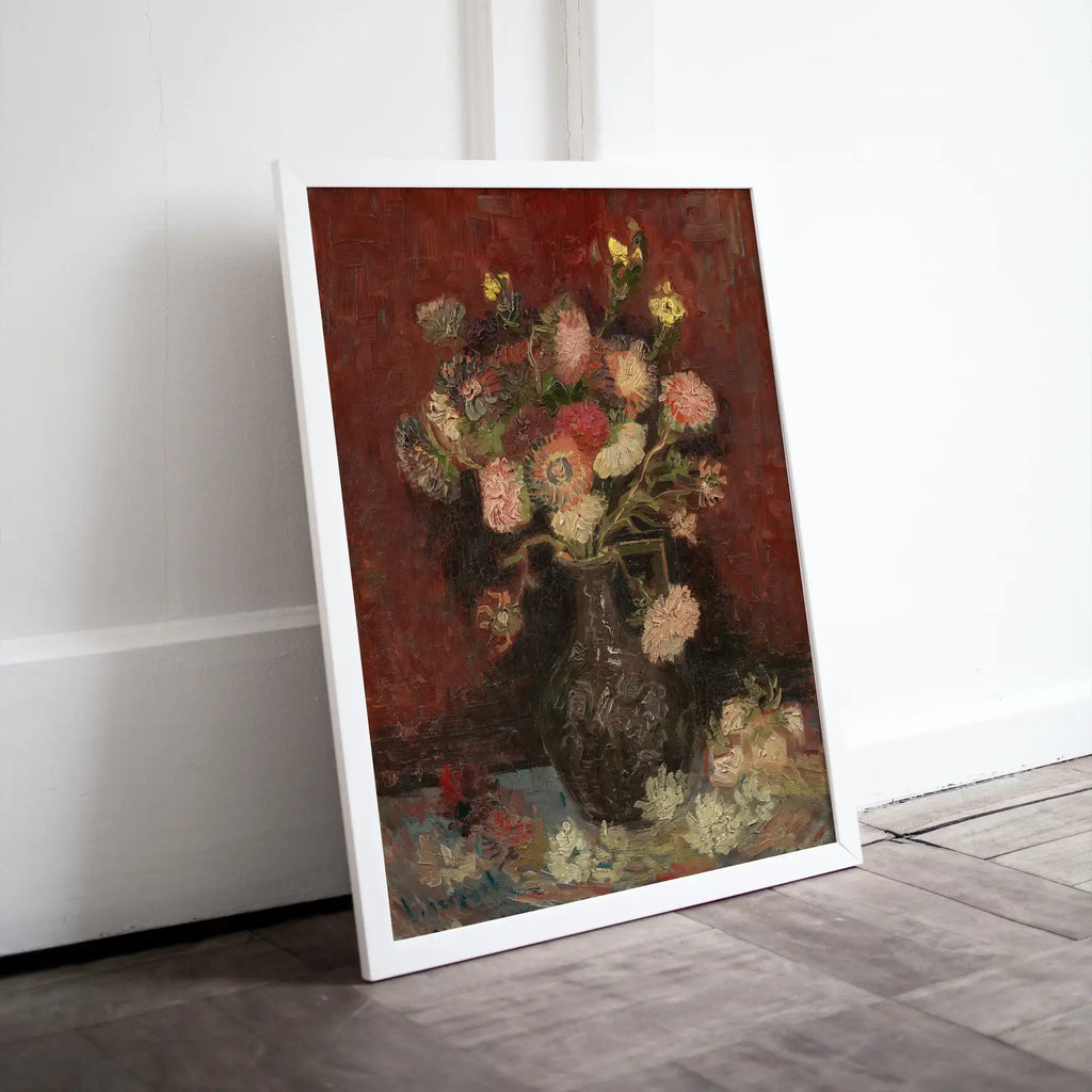 Included artwork preview showing first selection of artworks from Vincent van Gogh Bouquet of Flowers in Vase Printable Famous Art Prints. Vintage Floral Fine Art. Instant Download van Gogh Still Life.