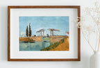 Vincent van Gogh Bridge Landscape Painting Printable Famous Art Print. Instant Download van Gogh Print Vintage Fine Art Digital Download – Printable Wall Art Digital Download – Digital Download