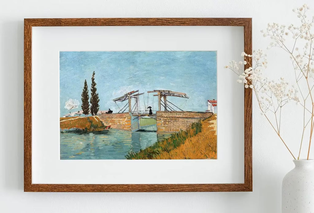 Vincent van Gogh Bridge Landscape Painting Printable Famous Art Print. Instant Download van Gogh Print Vintage Fine Art  – Printable Wall Art