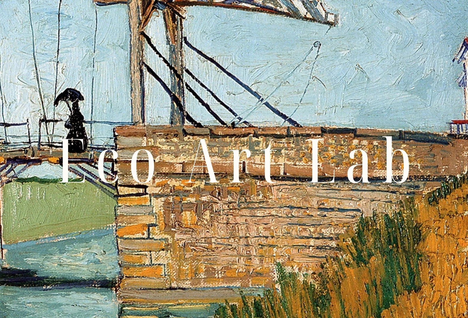 Vincent van Gogh Bridge Landscape Painting Printable Famous Art Print. Instant Download van Gogh Print Vintage Fine Art Digital Download – Printable Wall Art Digital Download – Digital Download