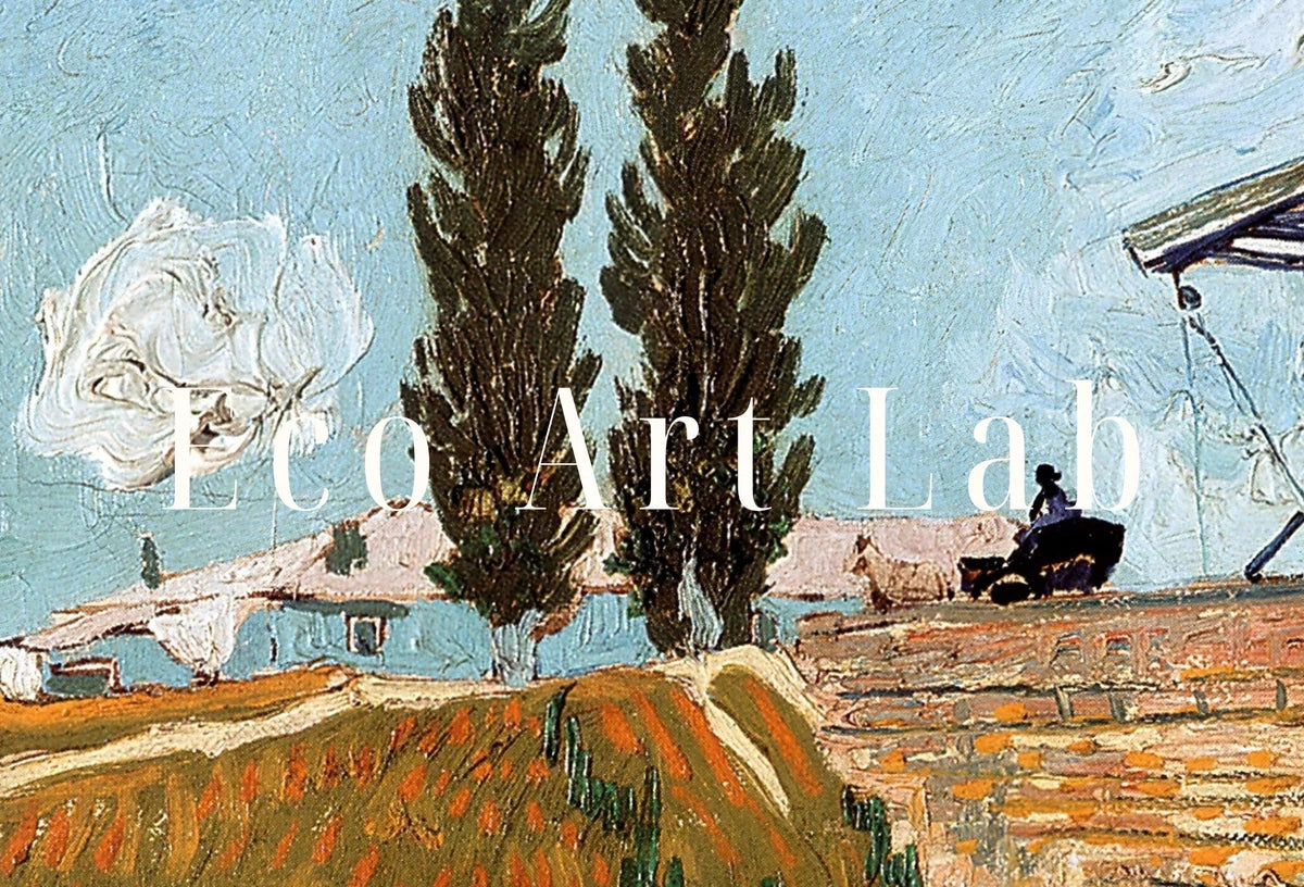 Vincent van Gogh Bridge Landscape Painting Printable Famous Art Print. Instant Download van Gogh Print Vintage Fine Art Digital Download – Printable Wall Art Digital Download – Digital Download
