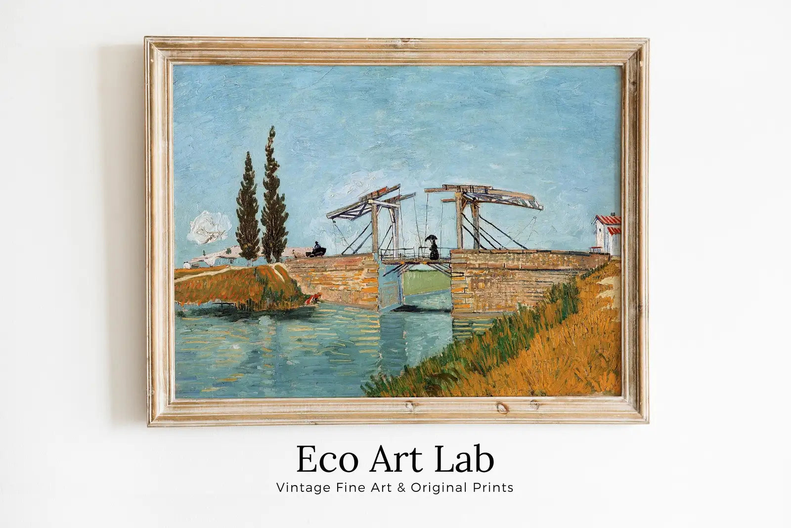 Vincent van Gogh Bridge Landscape Painting Printable Famous Art Print. Instant Download van Gogh Print Vintage Fine Art Digital Download – Printable Wall Art Digital Download – Digital Download