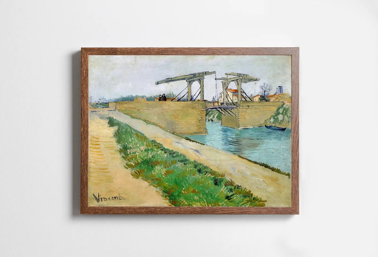 Vincent van Gogh Bridge Landscape Printable Famous Painting Art Print. Instant Download van Gogh Print Vintage Fine Art Digital Download – Printable Wall Art Digital Download – Digital Download