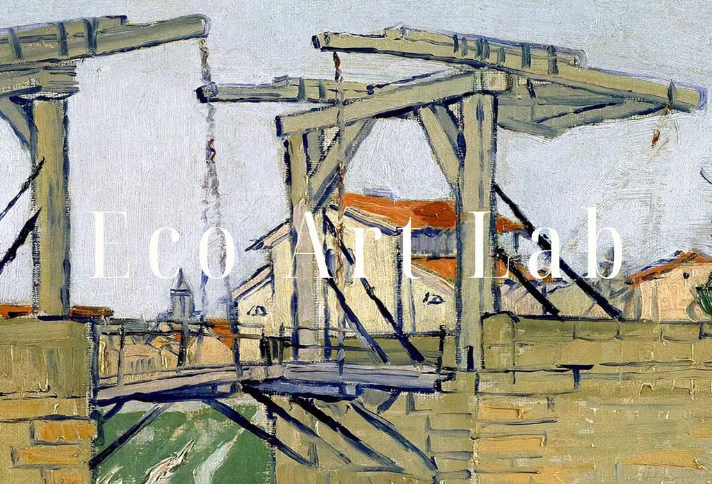 Vincent van Gogh Bridge Landscape Printable Famous Painting Art Print. Instant Download van Gogh Print Vintage Fine Art  – Printable Wall Art