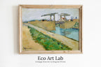 Vincent van Gogh Bridge Landscape Printable Famous Painting Art Print. Instant Download van Gogh Print Vintage Fine Art Digital Download – Printable Wall Art Digital Download – Digital Download