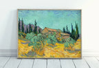 Vincent van Gogh Cabin & Trees Landscape. Printable Famous Art Prints. Instant Download van Gogh Print Vintage Painting. Fine Art Print – Printable Wall Art Digital Download – Digital Download