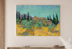 Vincent van Gogh Cabin & Trees Landscape. Printable Famous Art Prints. Instant Download van Gogh Print Vintage Painting. Fine Art Print – Printable Wall Art