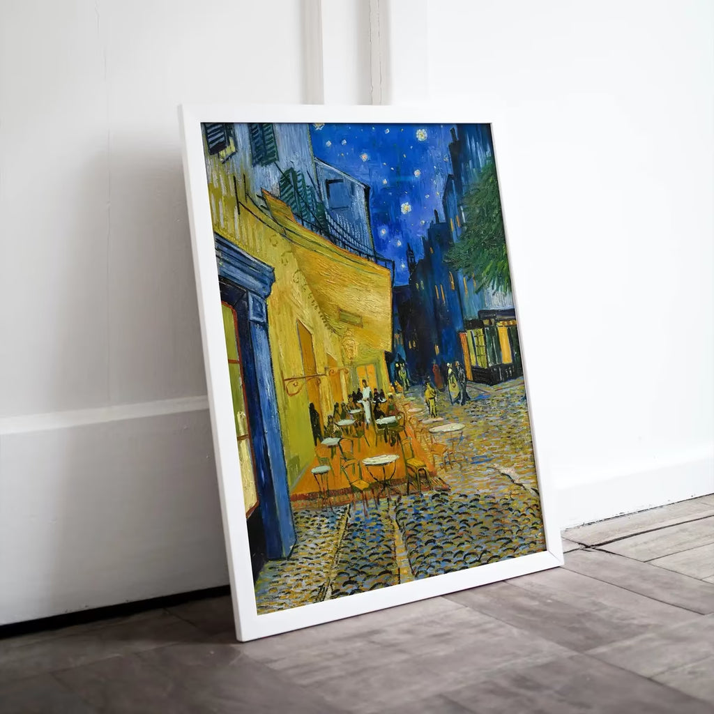 Vincent van Gogh Cafe Terrace at Night Printable Famous Art Print. Instant Download van Gogh Print Vintage Remastered Fine Art Digital Print – Printable Wall Art