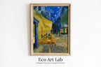 Vincent van Gogh Cafe Terrace at Night Printable Famous Art Print. Instant Download van Gogh Print Vintage Remastered Fine Art Digital Print – Printable Wall Art Digital Download – Digital Download