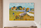Vincent van Gogh Farmhouse in Provence Painting. Famous Printable Art. Instant Download van Gogh Vintage Landscape Fine Art  – Printable Wall Art