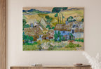 Vincent van Gogh Farms near Auvers Painting Printable Famous Art. Instant Download Farmhouse van Gogh Vintage Fine Art Digital Download – Printable Wall Art Digital Download – Digital Download