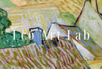 Vincent van Gogh Farms near Auvers Painting Printable Famous Art. Instant Download Farmhouse van Gogh Vintage Fine Art Digital Download – Printable Wall Art Digital Download – Digital Download