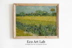 Vincent van Gogh Field with Flowers Printable Famous Art Print. Instant Download. van Gogh Print. Vintage Landscape Painting. Fine Art Print – Printable Wall Art Digital Download – Digital Download
