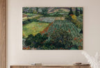 Vincent van Gogh Field with Poppies Printable Famous Art Prints. Instant Download van Gogh Print Vintage Spring Painting. Fine Art Print – Printable Wall Art
