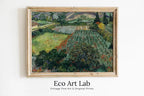 Vincent van Gogh Field with Poppies Printable Famous Art Prints. Instant Download van Gogh Print Vintage Spring Painting. Fine Art Print – Printable Wall Art