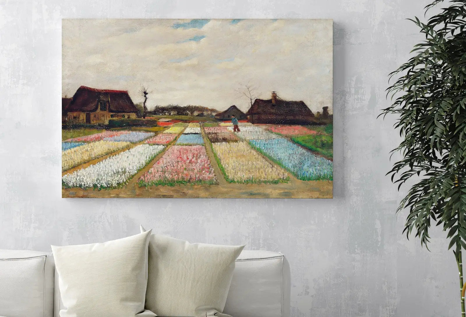 Vincent van Gogh Flower Beds in Holland Printable Famous Art Print. Instant Download van Gogh Print Vintage Wall Art. Antique Fine Art Print – Printable Wall Art Digital Download – Digital Download