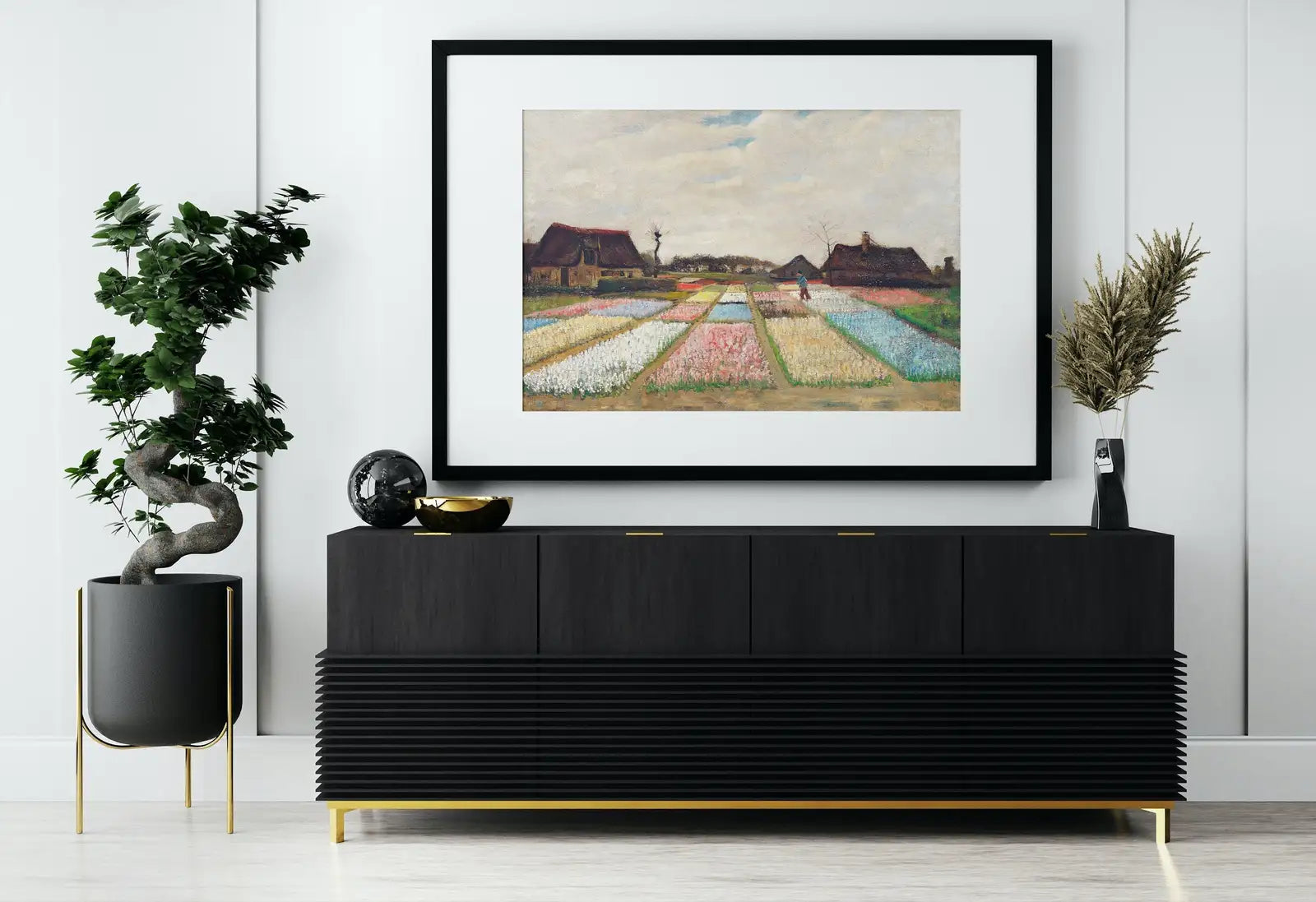 Vincent van Gogh Flower Beds in Holland Printable Famous Art Print. Instant Download van Gogh Print Vintage Wall Art. Antique Fine Art Print – Printable Wall Art Digital Download – Digital Download