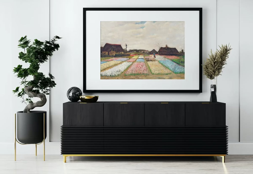 Vincent van Gogh Flower Beds in Holland Printable Famous Art Print. Instant Download van Gogh Print Vintage Wall Art. Antique Fine Art Print – Printable Wall Art
