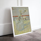 Vincent van Gogh Flowering Almond in a Glass. Famous Printable Art. Instant Download van Gogh Print. Vintage Botanical Art. Fine Art Print – Printable Wall Art