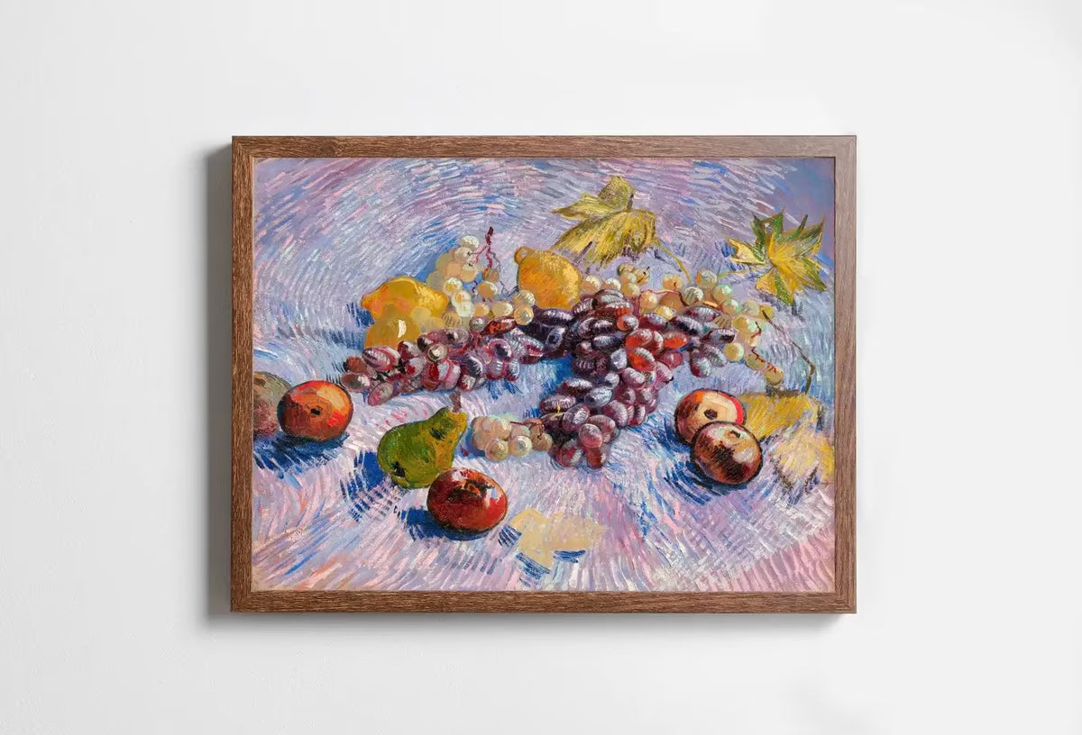 Vincent van Gogh Fruits Printable Famous Art Prints. Instant Download Still Life van Gogh Print Vintage Wall Decor. Fine Art Digital Print – Printable Wall Art