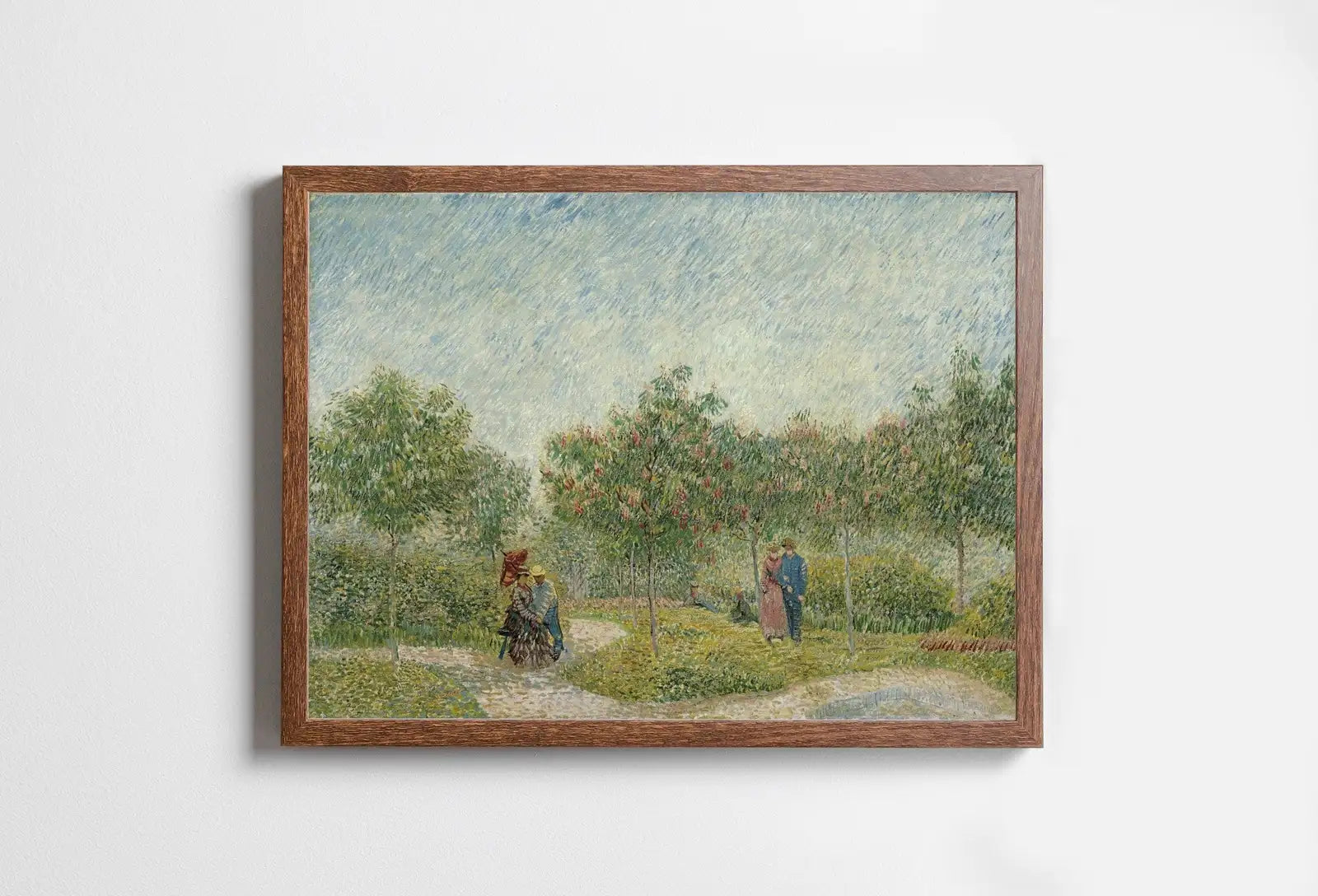 Vincent van Gogh Garden with Lovers Famous Painting. Instant Download Vintage Art. Van Gogh Botanical Printable Art. Vintage Floral Poster – Printable Wall Art Digital Download – Digital Download