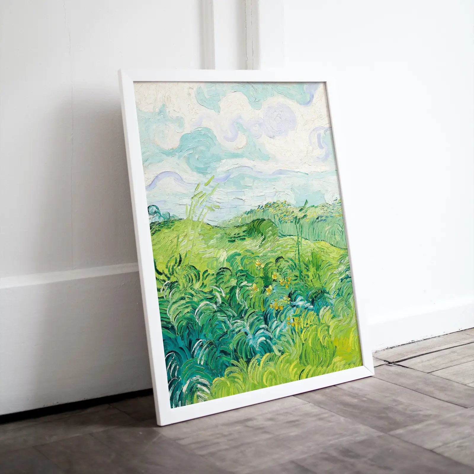 Vincent van Gogh Green Wheat Fields Printable Famous Art Prints. Instant Download Fine Art Print. van Gogh Print. Vintage Spring Painting – Printable Wall Art Digital Download