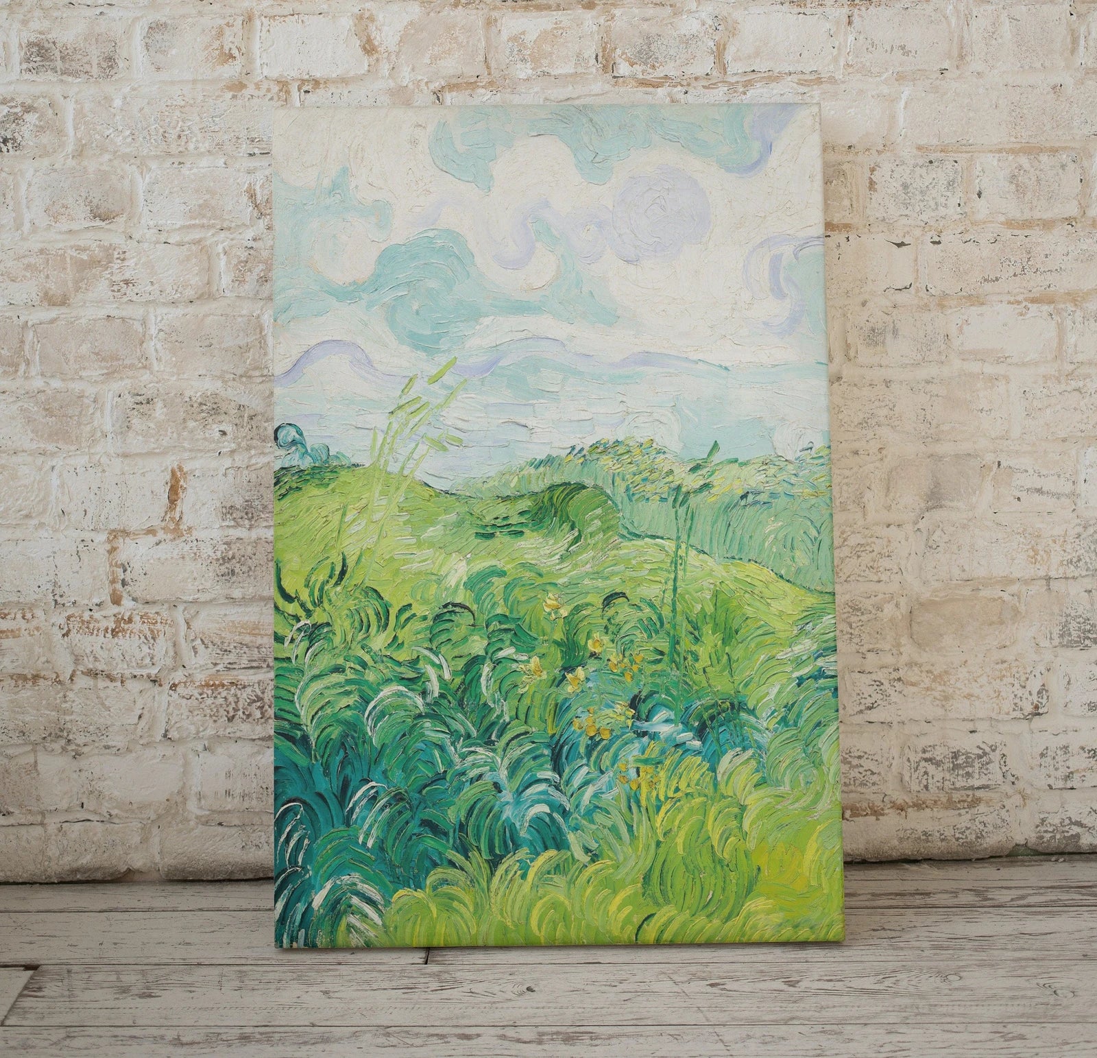 Vincent van Gogh Green Wheat Fields Printable Famous Art Prints. Instant Download Fine Art Print. van Gogh Print. Vintage Spring Painting – Printable Wall Art Digital Download