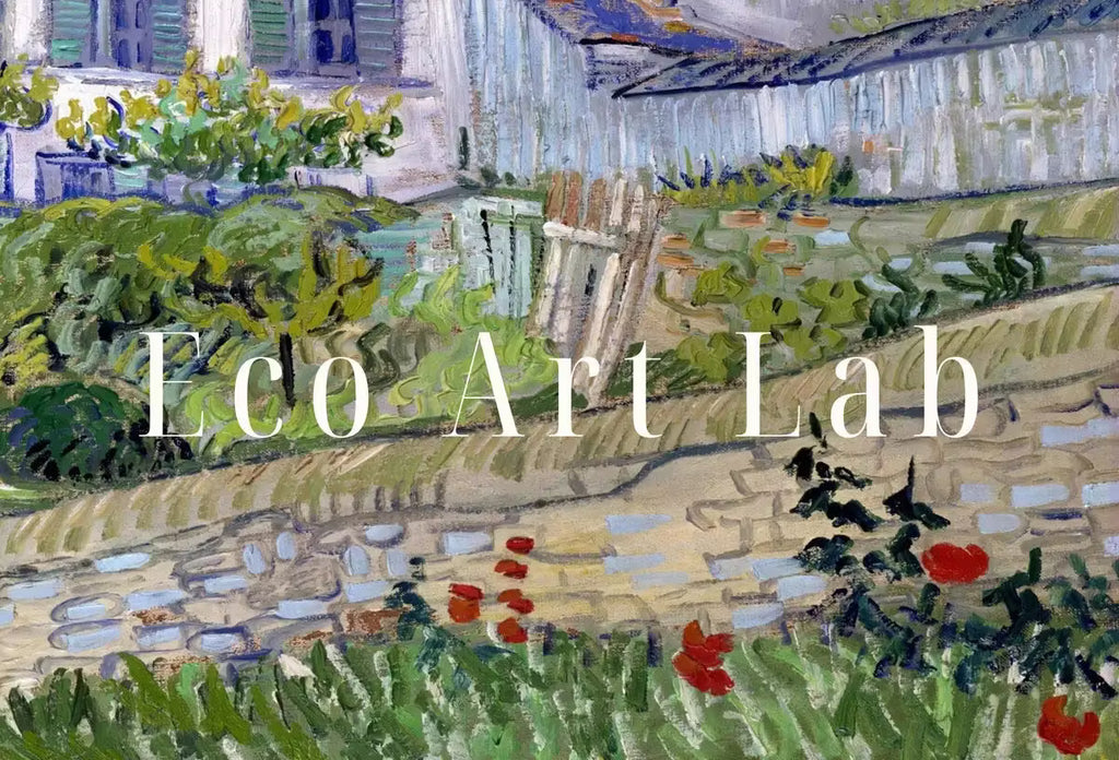 Vincent van Gogh Houses at Auvers Painting Printable Famous Art. Instant Download Farmhouse van Gogh Vintage Fine Art  – Printable Wall Art