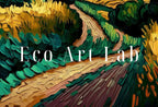 Art numérique paysage inspiré par Vincent van Gogh. Téléchargement instantané d’une impression d’art numérique de van Gogh pour la décoration murale. Fine art print.