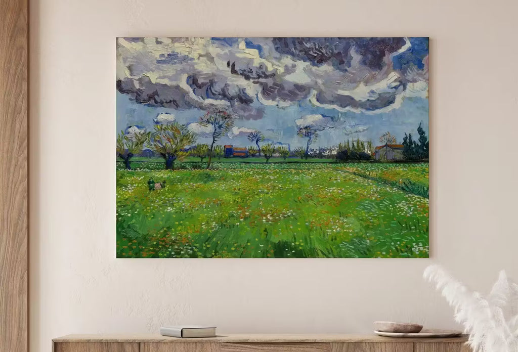 Vincent van Gogh Meadow with Flowers Printable Famous Art Prints. Instant Download van Gogh Print Vintage Spring Painting. Fine Art Print – Printable Wall Art