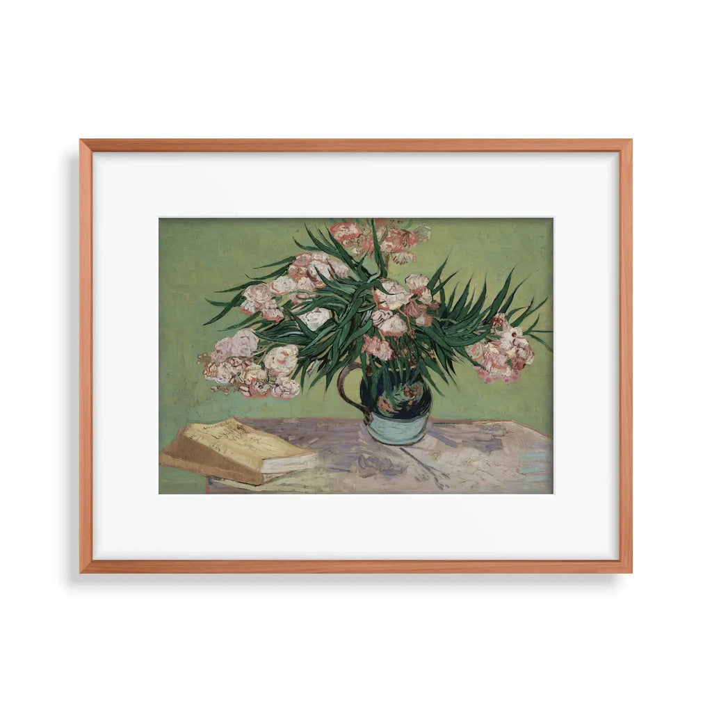 Vincent van Gogh "Oleanders" | Famous Printable Art | Instant Download | Vintage Still Life Painting | Floral Fine Art Print – Printable Wall Art Digital Download – Digital Download