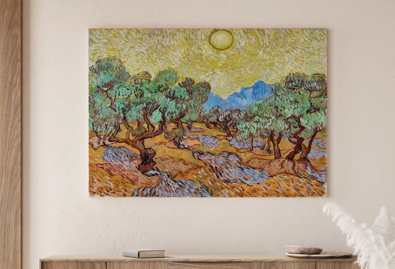 Vincent van Gogh Olive Trees Printable Famous Landscape Painting Art Print. Instant Download van Gogh Print Vintage Painting. Fine Art Print – Printable Wall Art Digital Download