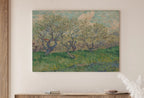 Second included artwork preview from Vincent van Gogh Orchard in Blossom Printable Famous Art Print. Instant Download van Gogh Print. Vintage Art. Botanical Landscape Painting featuring various scenes.