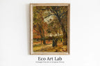 Vincent van Gogh Park in Paris Landscape Painting Famous Printable Art Print. Instant Download van Gogh Print Vintage Art Digital Download – Printable Wall Art Digital Download – Digital Download