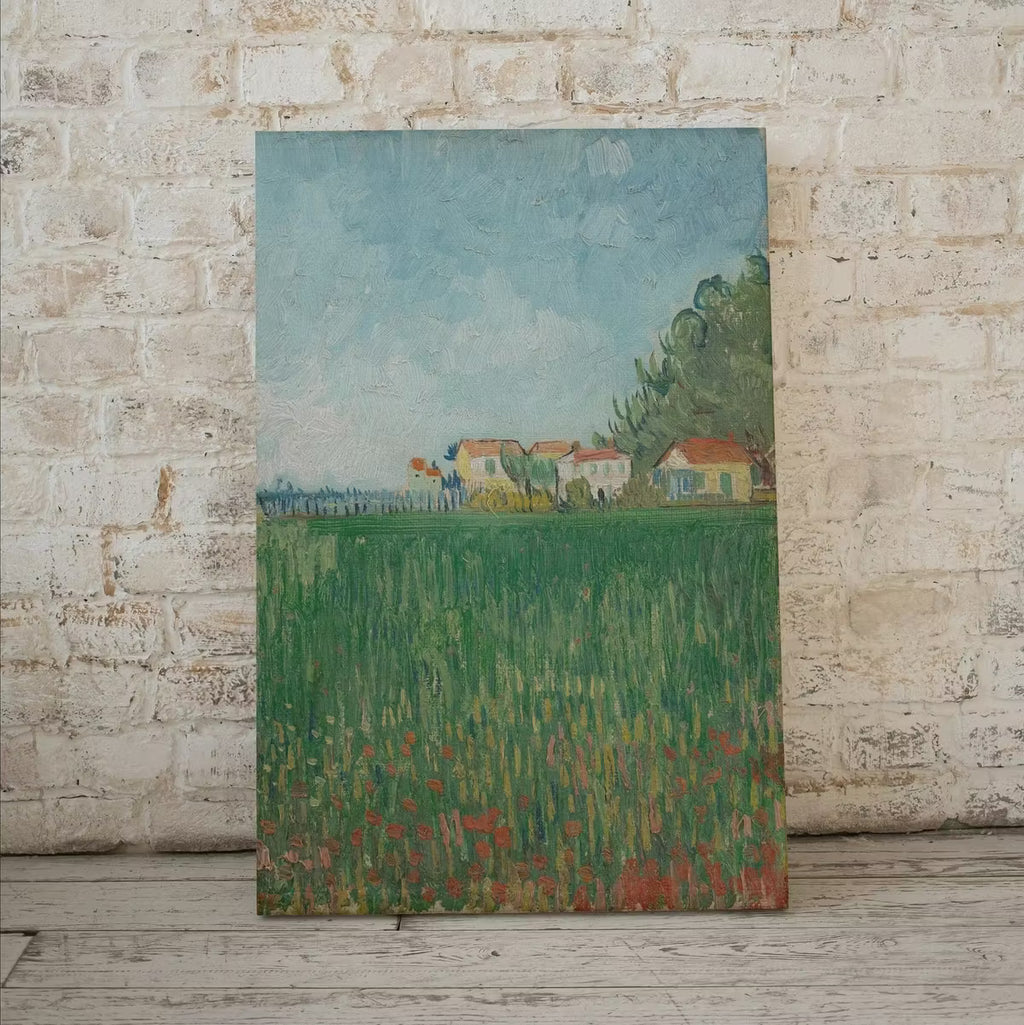 Vincent van Gogh Printable Famous Art Print. Field with Poppies. Instant Download van Gogh Print. Vintage Spring Painting. Fine Art Print – Printable Wall Art