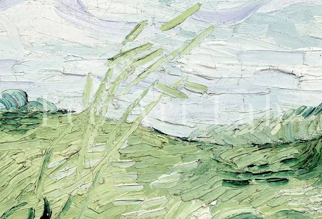 Vincent van Gogh Printable | Famous Art Print | Green Wheat Fields Painting | Instant Download | Vintage Spring Landscape – Printable Wall Art