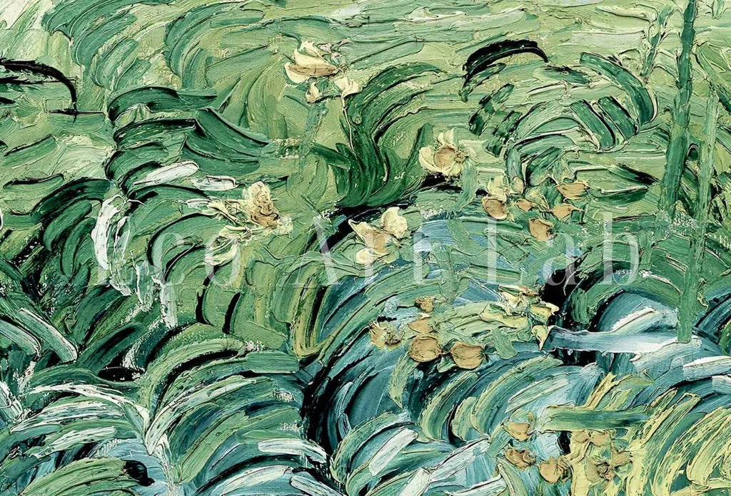 Vincent van Gogh Printable | Famous Art Print | Green Wheat Fields Painting | Instant Download | Vintage Spring Landscape – Printable Wall Art