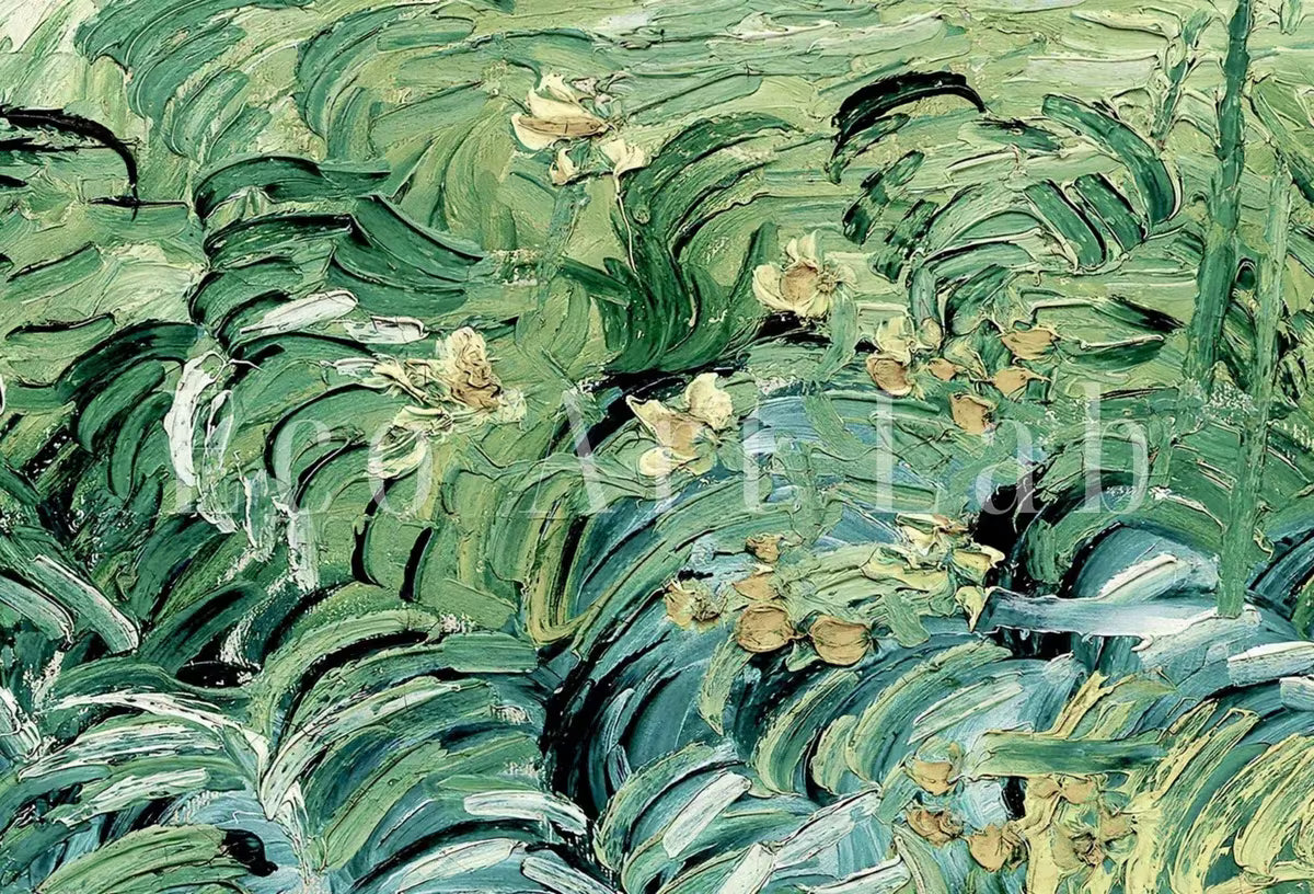 Vincent van Gogh Printable | Famous Art Print | Green Wheat Fields Painting | Instant Download | Vintage Spring Landscape – Printable Wall Art