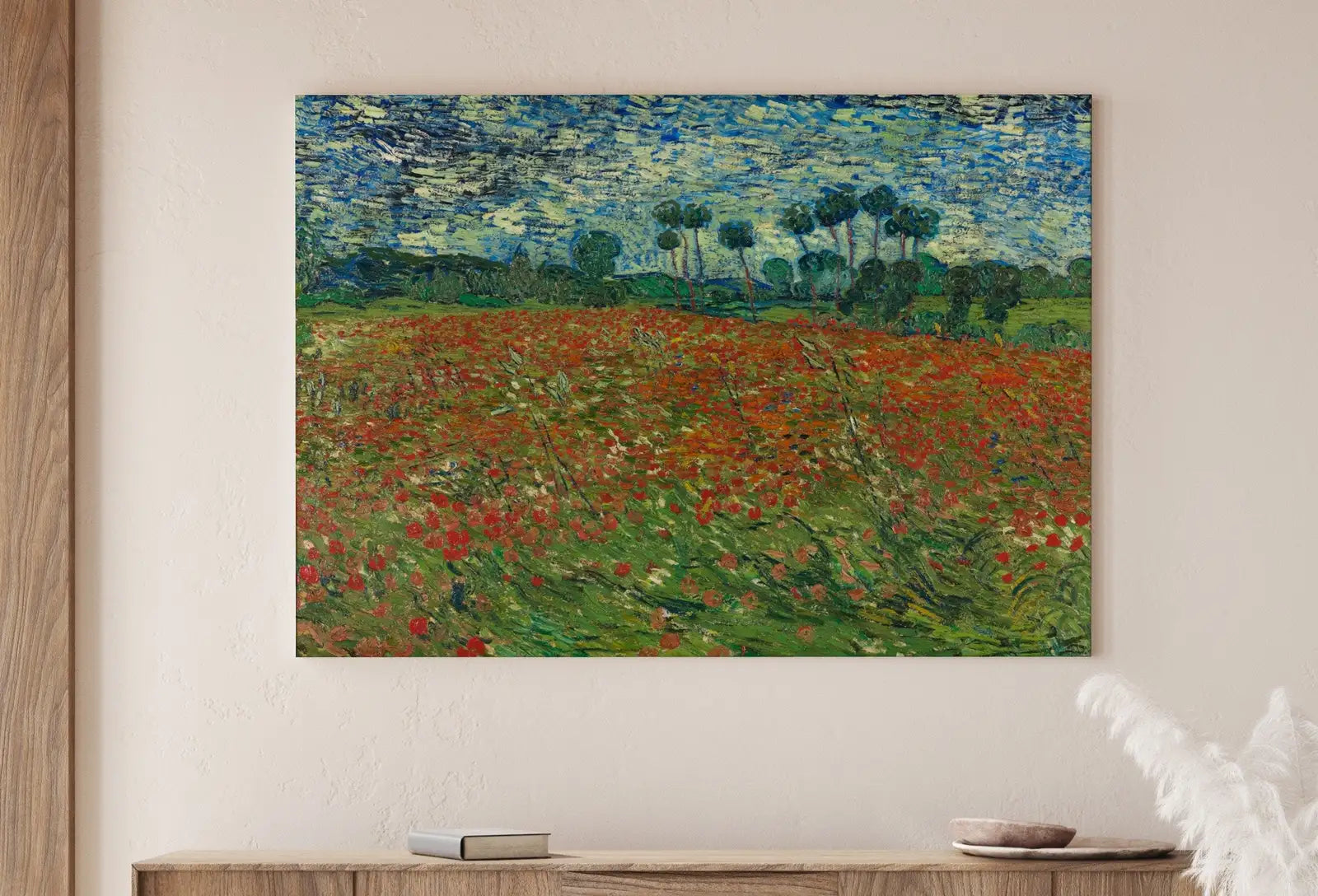 Vincent van Gogh Printable Famous Art Print. Poppy Field. Instant Download van Gogh Print. Vintage Spring Painting. Fine Art Print – Printable Wall Art Digital Download