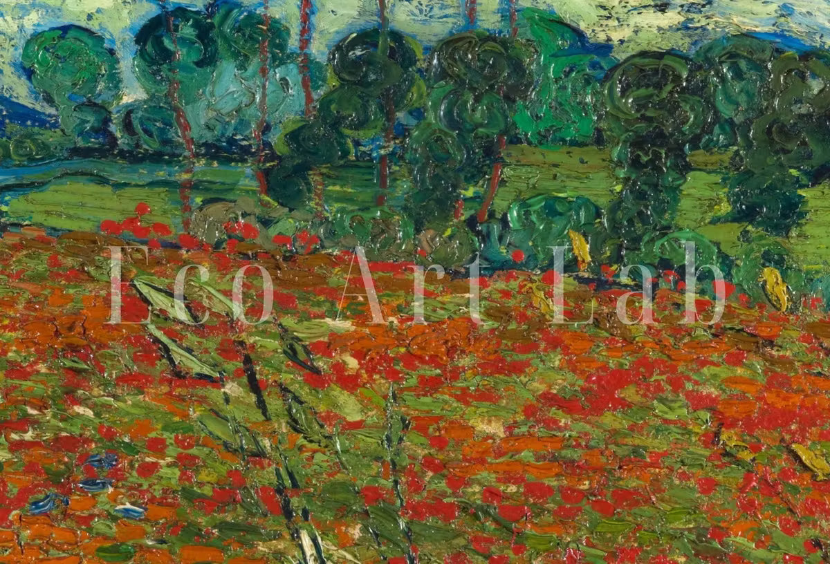 Vincent van Gogh Printable Famous Art Print. Poppy Field. Instant Download van Gogh Print. Vintage Spring Painting. Fine Art Print – Printable Wall Art