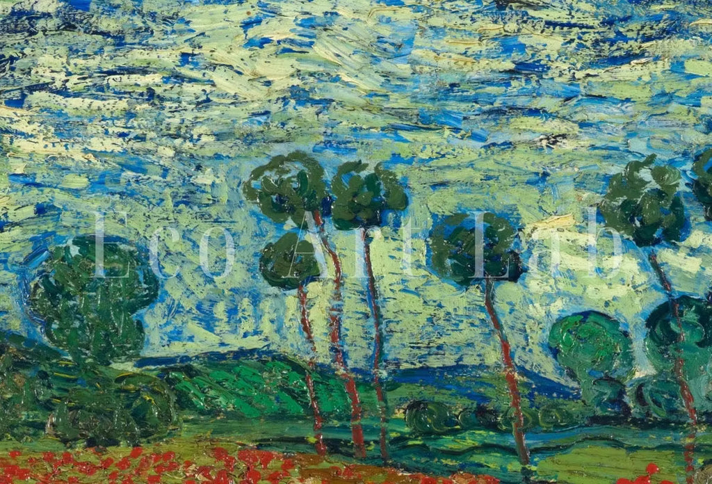 Vincent van Gogh Printable Famous Art Print. Poppy Field. Instant Download van Gogh Print. Vintage Spring Painting. Fine Art Print – Printable Wall Art