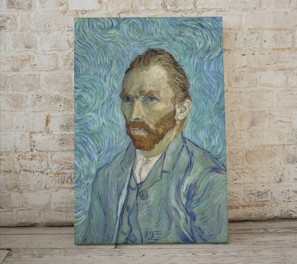 Vincent van Gogh Printable Famous Self Portrait Art Print. Instant Download van Gogh Print Vintage Classic Portrait Painting. Fine Art Print – Printable Wall Art
