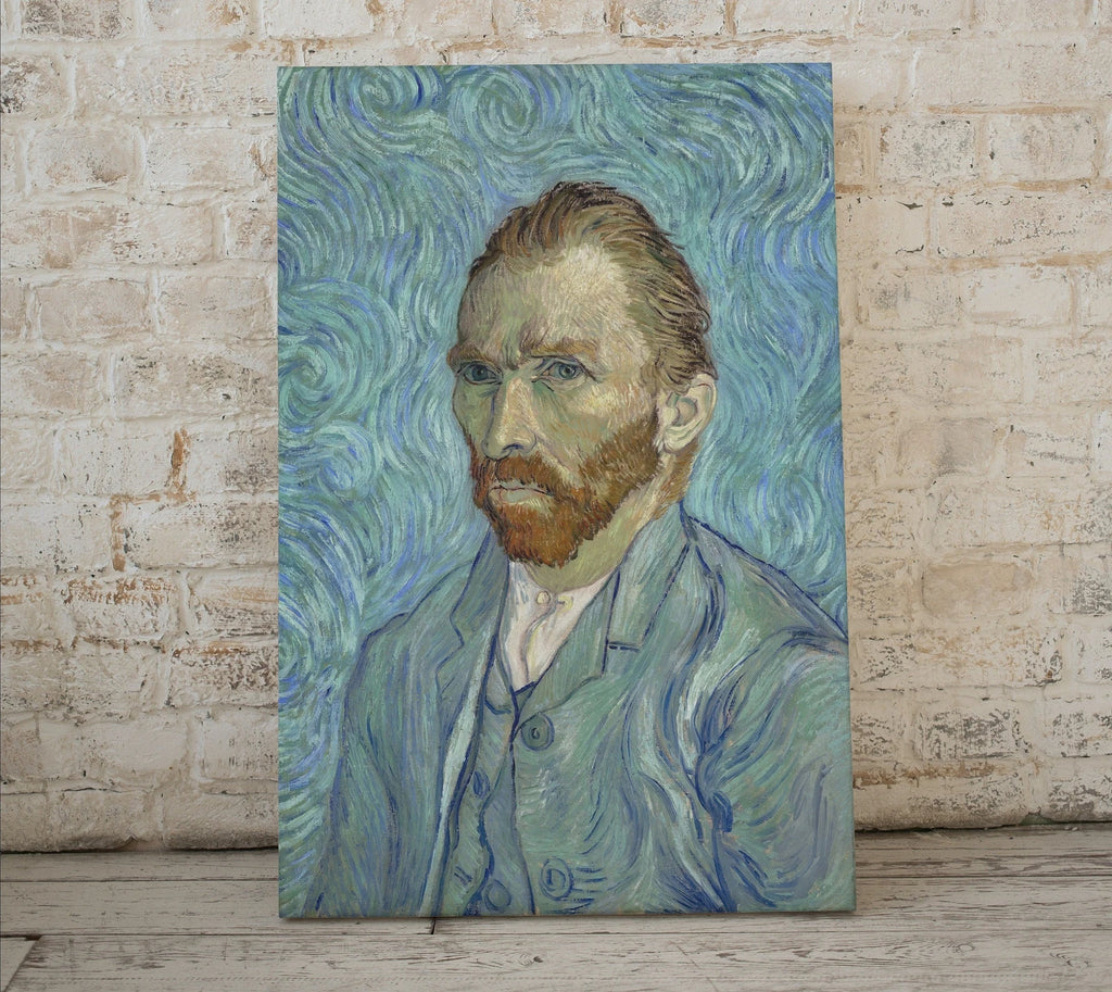 Second included artwork preview from Vincent van Gogh Printable Famous Self Portrait Art Print. Instant Download van Gogh Print Vintage Classic Portrait Painting. Fine Art Print featuring various scenes.