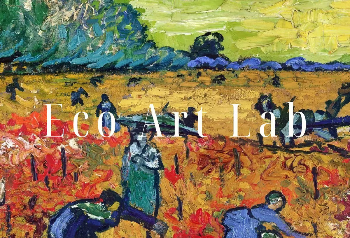 Vincent van Gogh Red Vineyard Landscape Printable Famous Art Prints. Instant Download van Gogh Print Vintage Spring Painting. Fine Art Print – Printable Wall Art