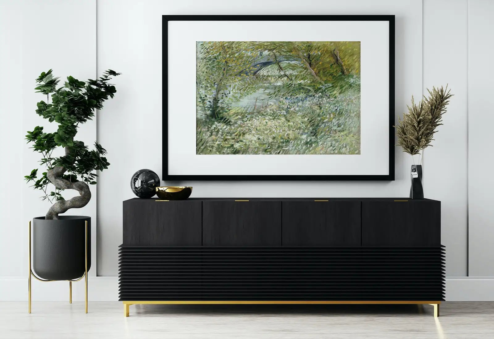 Vincent van Gogh River Bank in Springtime Printable Famous Art Prints. Instant Download van Gogh Print Vintage Painting. Fine Art Print – Printable Wall Art Digital Download – Digital Download