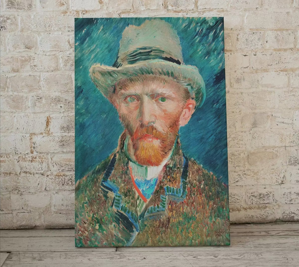 Vincent van Gogh Self Portrait Printable Famous Art Print. Instant Download van Gogh Print Vintage Classic Portrait Painting. Fine Art Print – Printable Wall Art